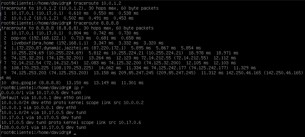 Cliente vpn en acceso remoto